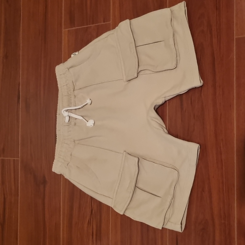 Easy-Peasy Hoodie & Shorts Set Cream Size 3T - Picture 7 of 15